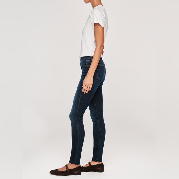 JaxDL DL1961 No.3 Instasculpt Skinny Dark Wash Jean Great Condition retail $178 - Picture 2 of 10